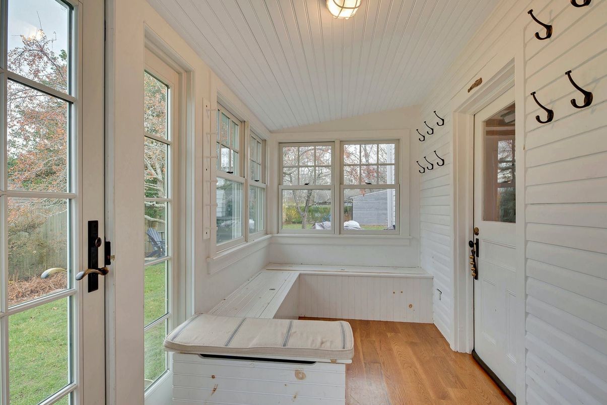 Interior, Sun Room, Wood Texture Flooring