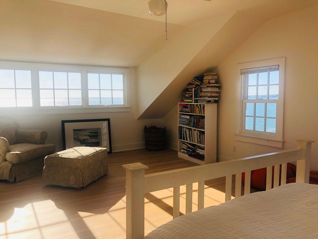 Bedroom, Interior, Water, Wood Texture Flooring