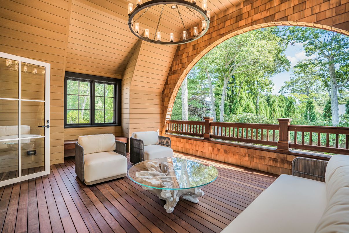Exterior, Wood Texture Flooring