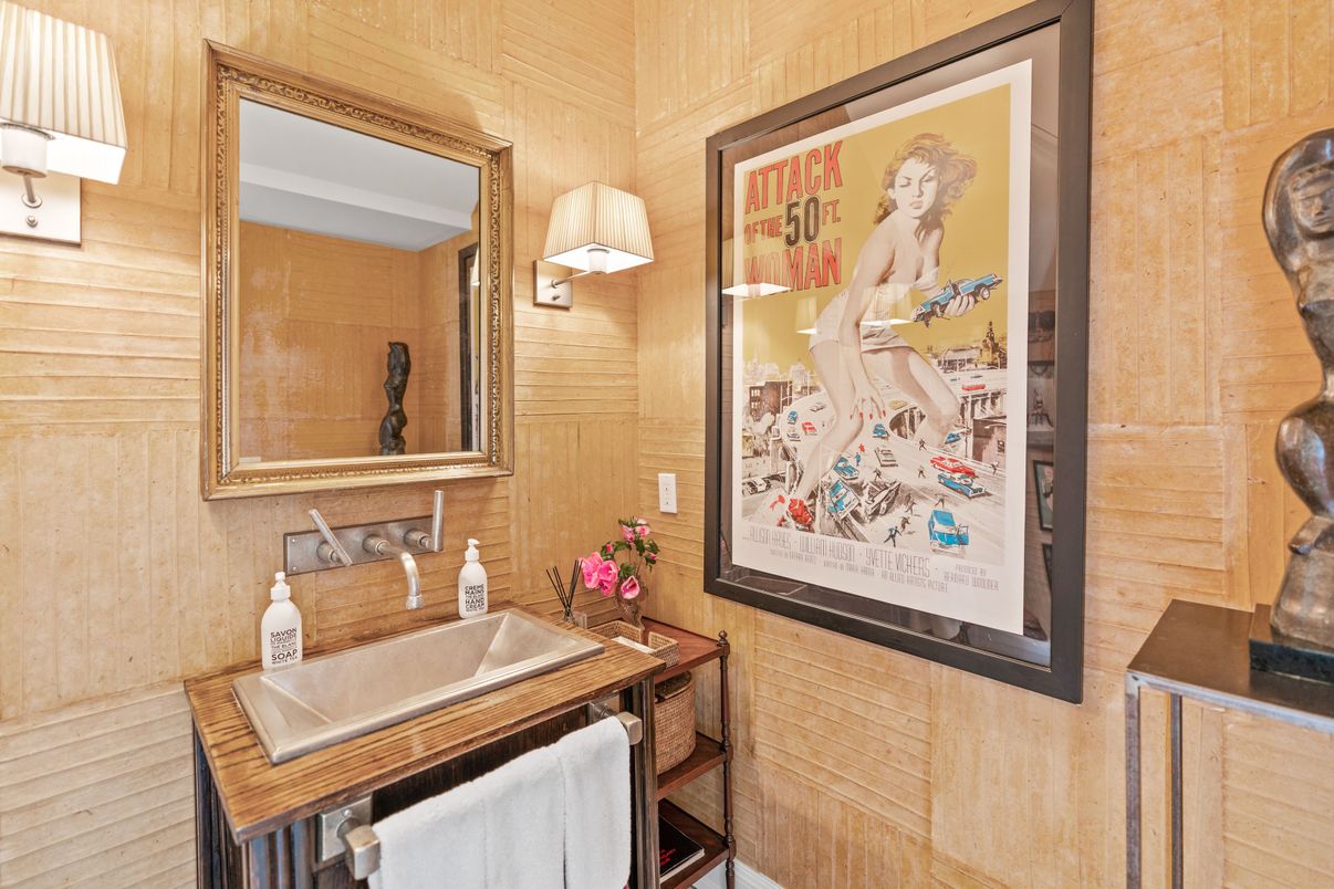 Bathroom, Interior, Wooden Walls
