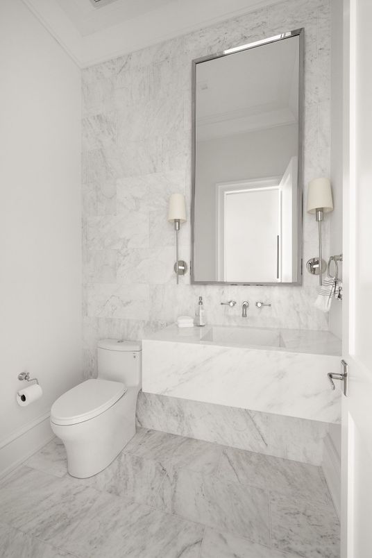 Bathroom, Interior, Marble, Marble Walls