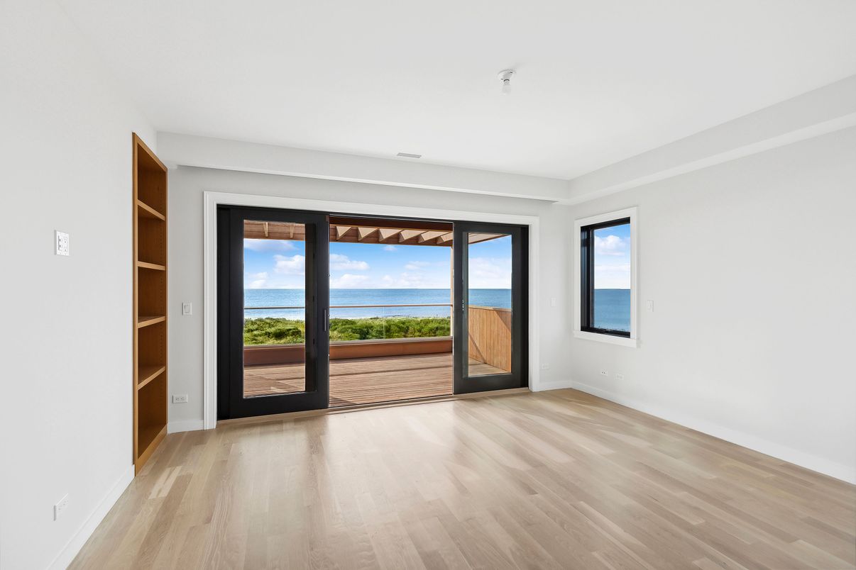 Empty room, Interior, Water, Wood Texture Flooring