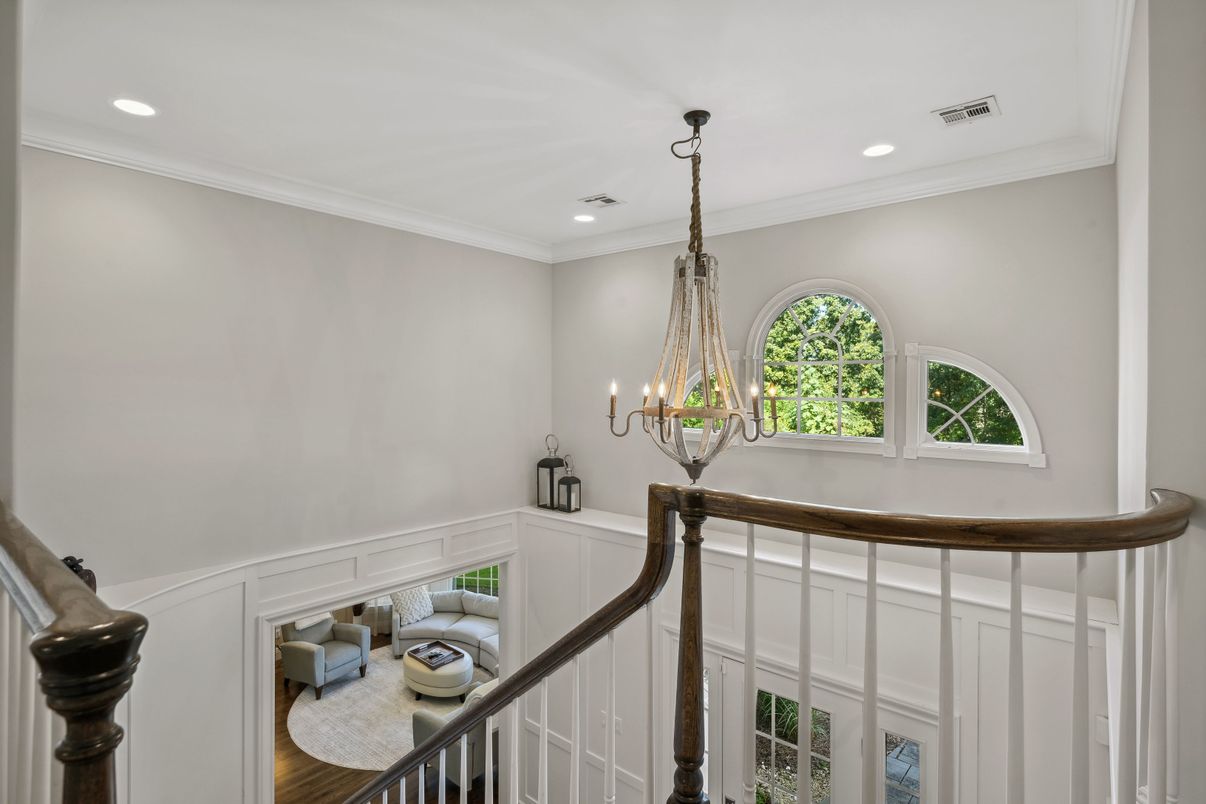 Chandelier, Interior, Recessed Lighting
