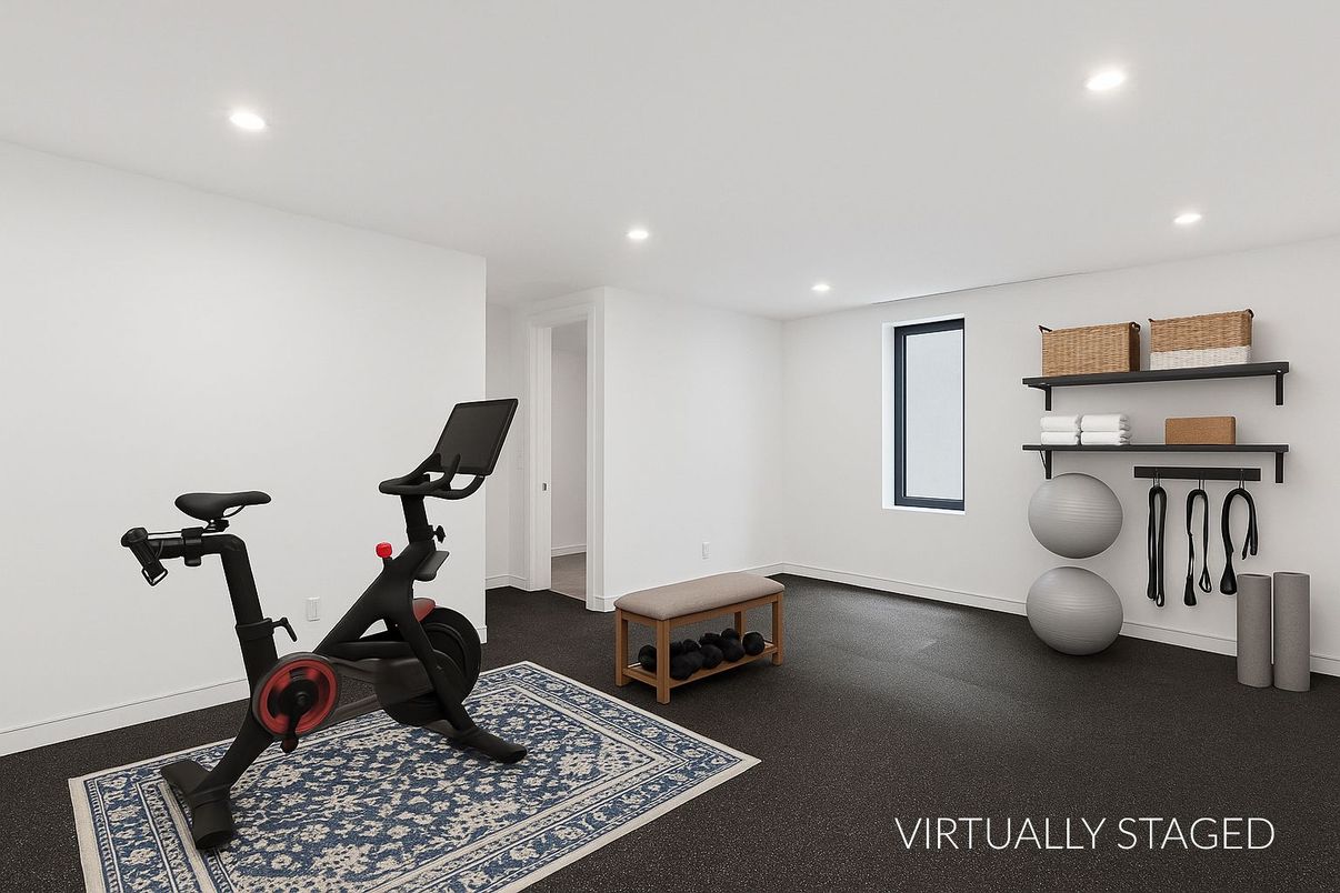 Fitness Equipment, Interior, Recessed Lighting