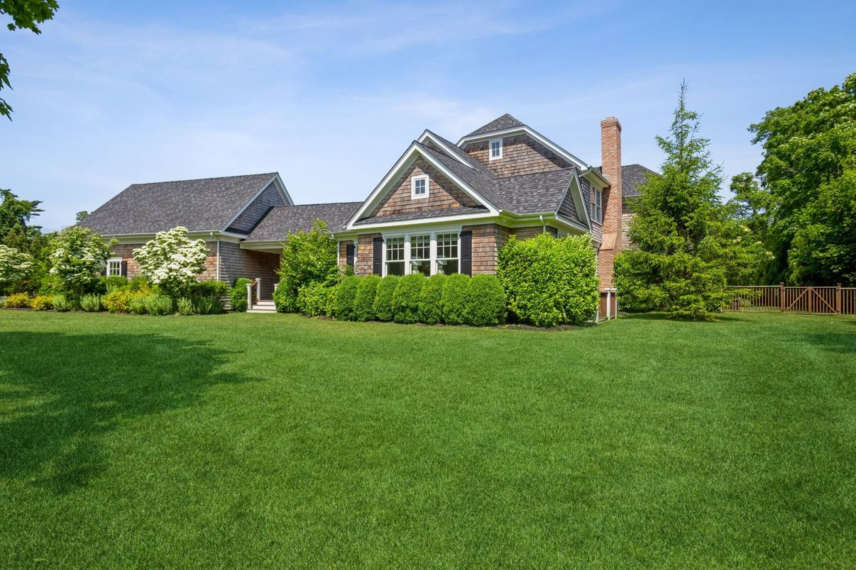 Backyard, Exterior, Facade, Brick Facade, Tudor Revival