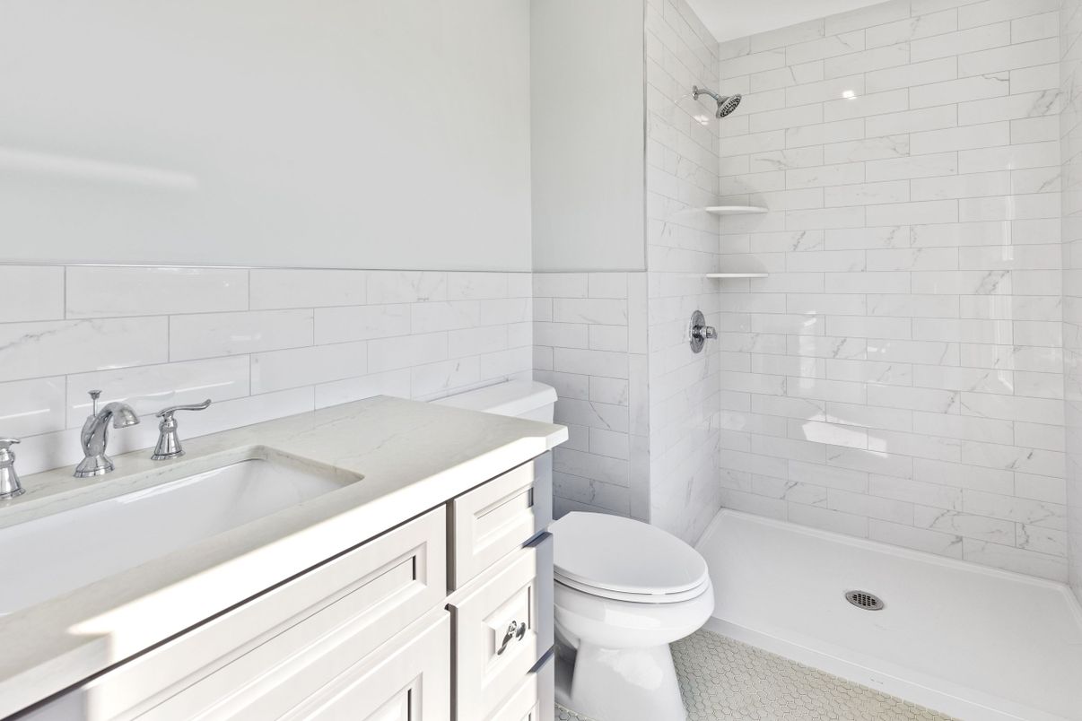 Bathroom, Interior, Marble Walls