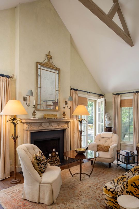 Fireplace, Interior, Living room