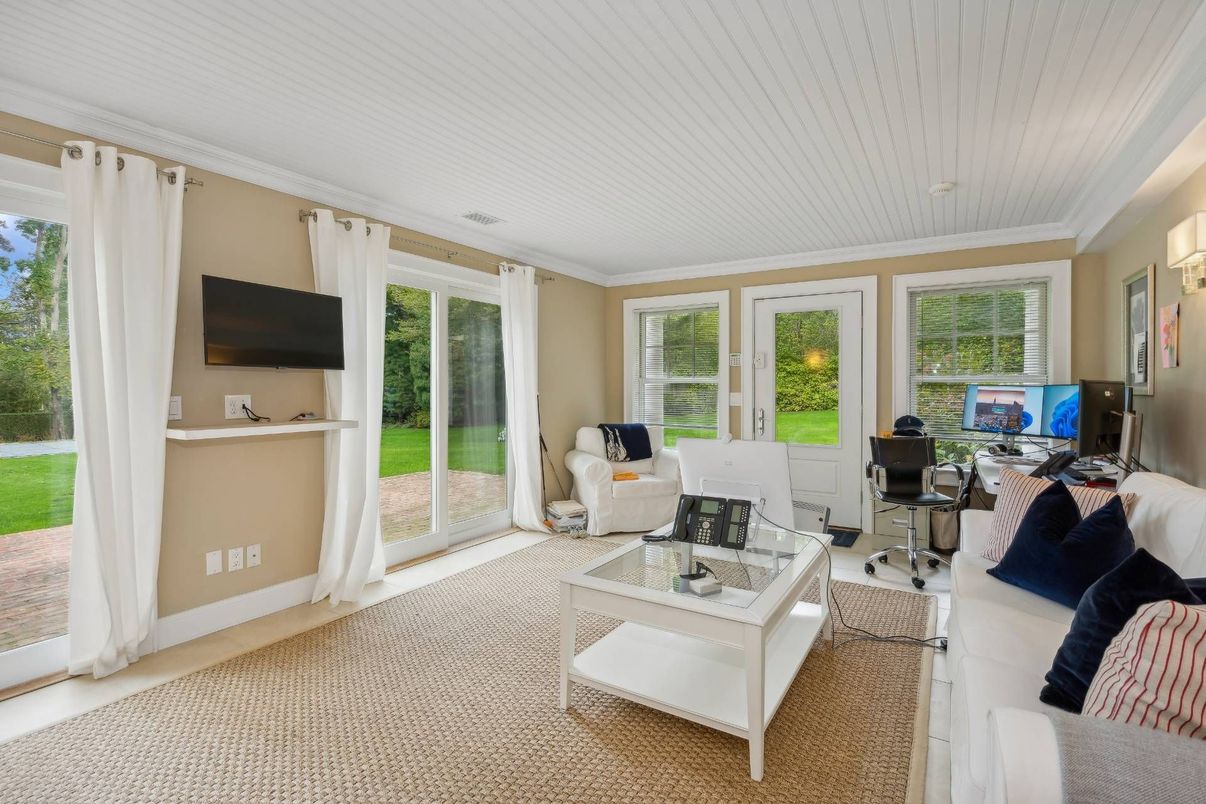 Fireplace, Home Office, Interior, Living room