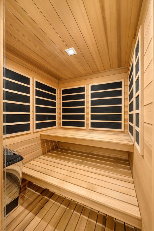 Interior, Recessed Lighting, Sauna Room