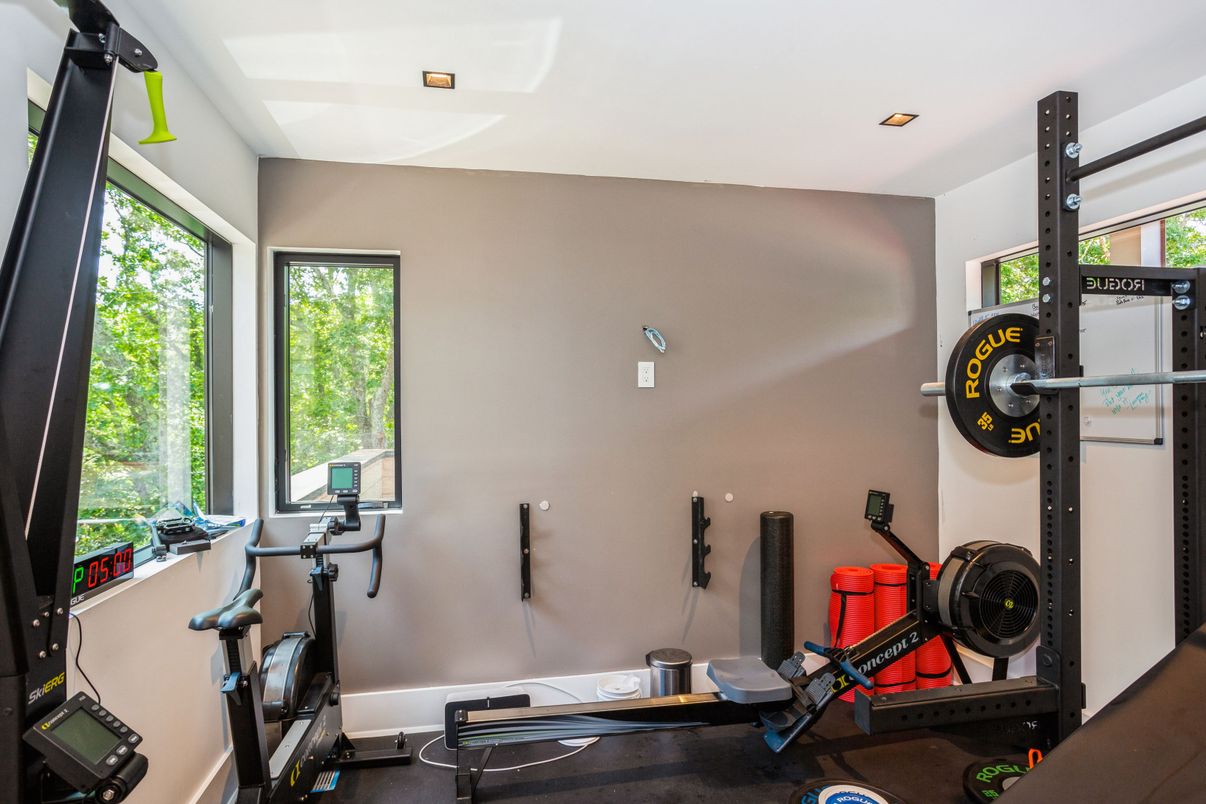 Fitness Equipment, Interior, Recessed Lighting