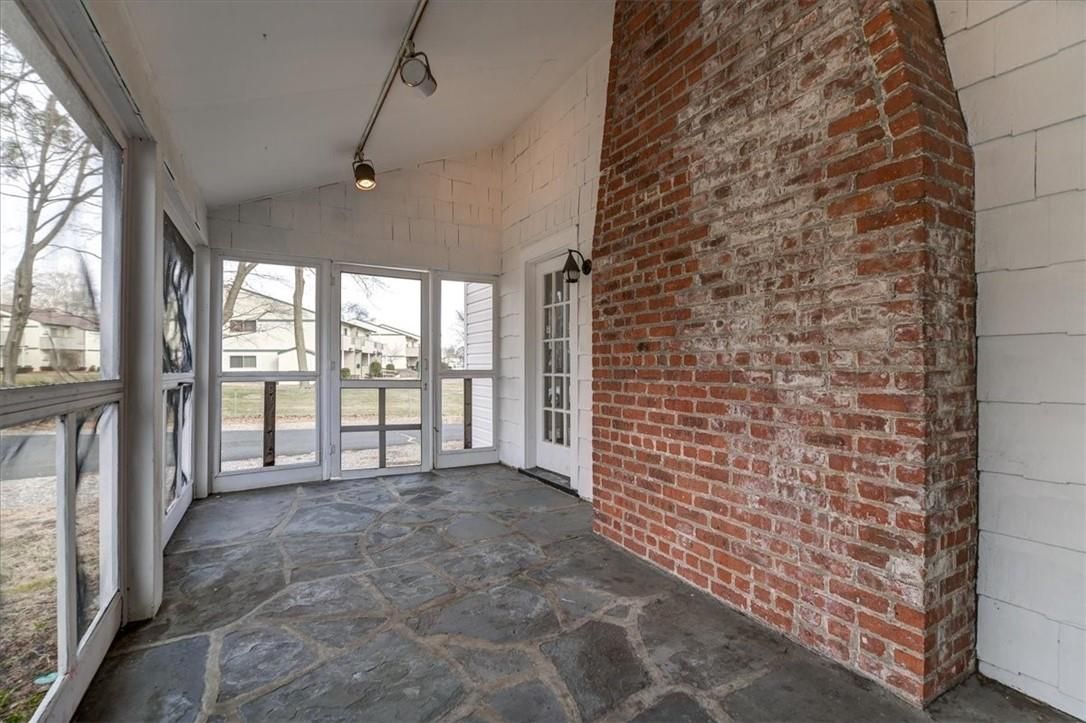 Interior, Stone Walls, Sun Room