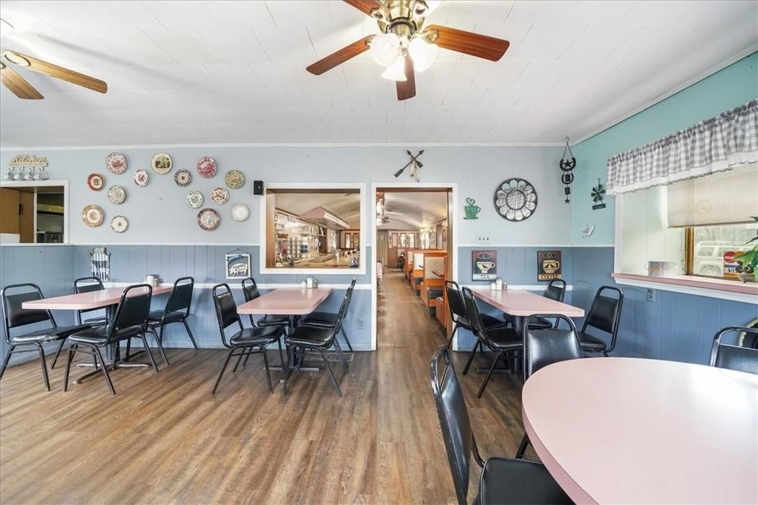 Dining room, Interior, Wood Texture Flooring