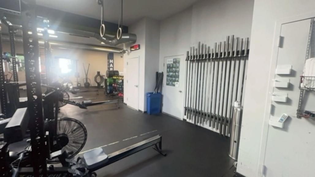 Fitness Equipment, Interior, Recessed Lighting