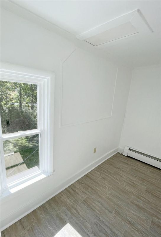 Empty room, Interior, Wood Texture Flooring