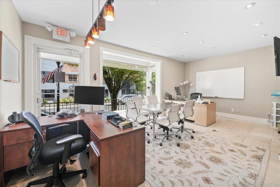 Home Office, Interior, Recessed Lighting