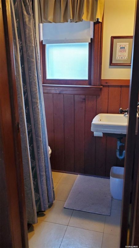 Bathroom, Interior, Wooden Walls