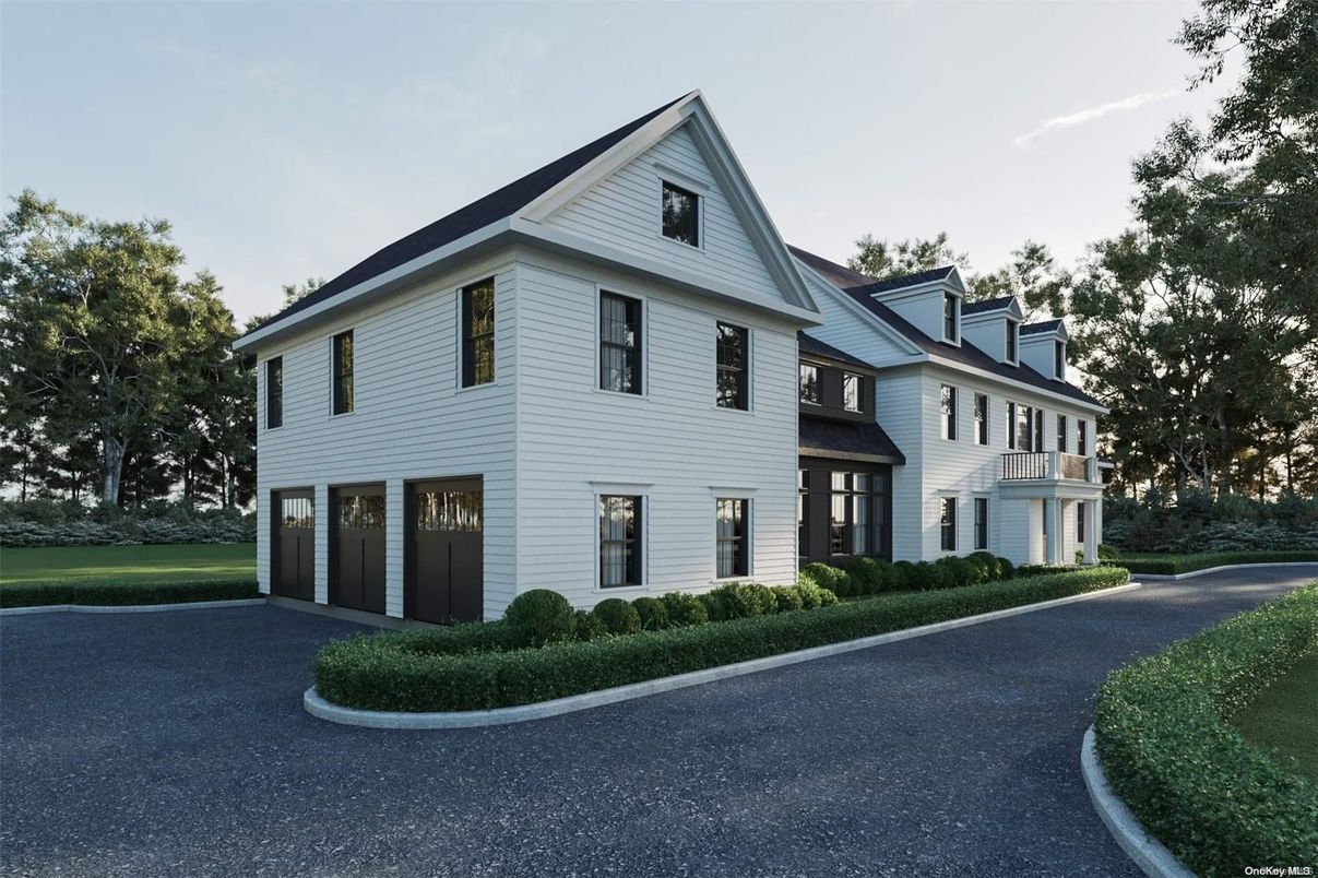 Attached, Exterior, Facade, Farmhouse