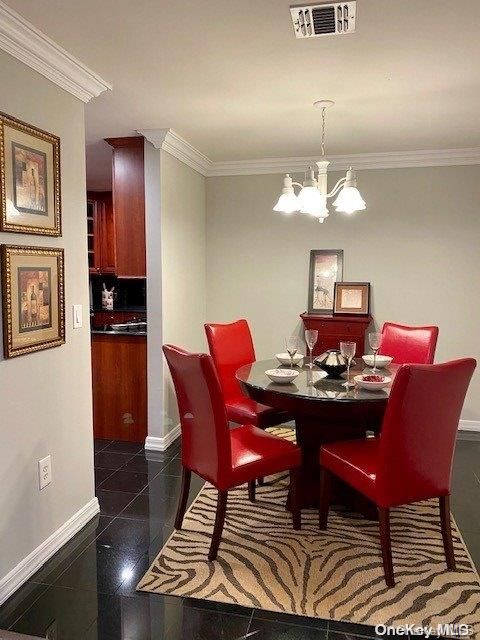 Dining room, Interior, Pendant Lights