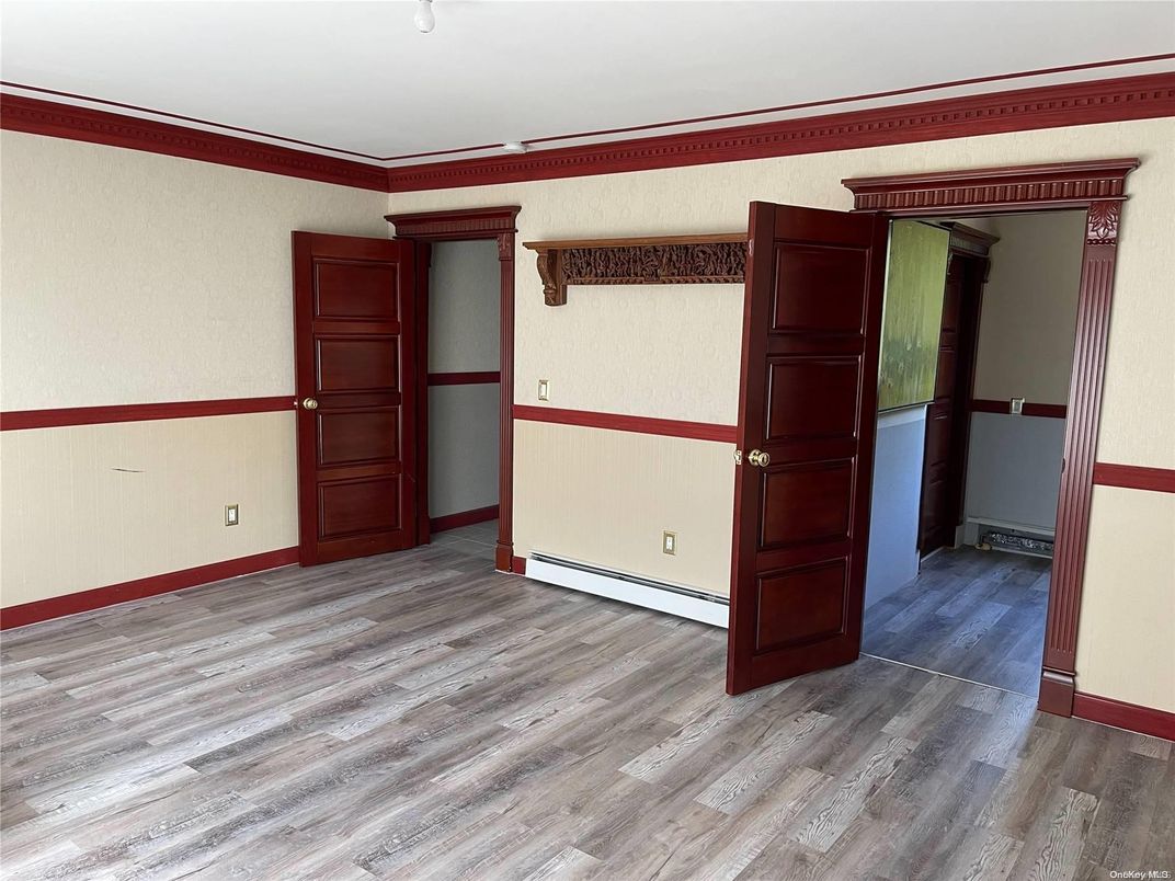 Empty room, Interior, Wood Texture Flooring
