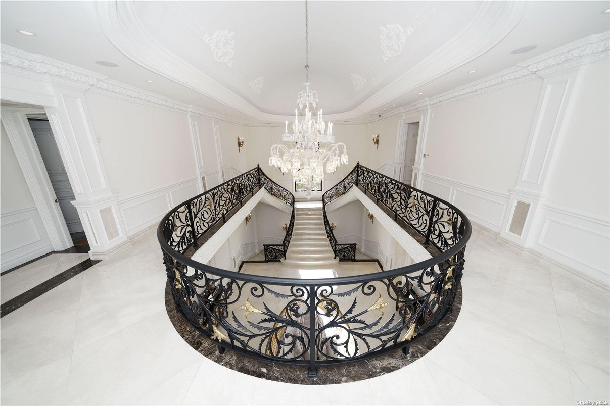 Chandelier, Interior, Recessed Lighting