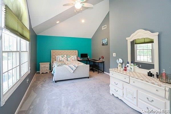 Bedroom, Home Office, Interior, Recessed Lighting