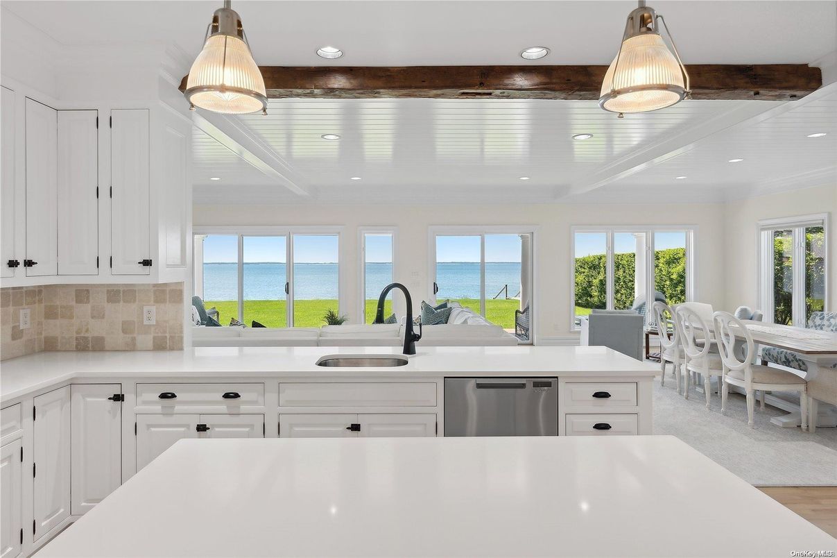 Dining room, Interior, Kitchen, Recessed Lighting, Water