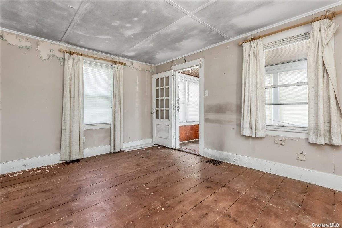 Empty room, Interior, Wood Texture Flooring