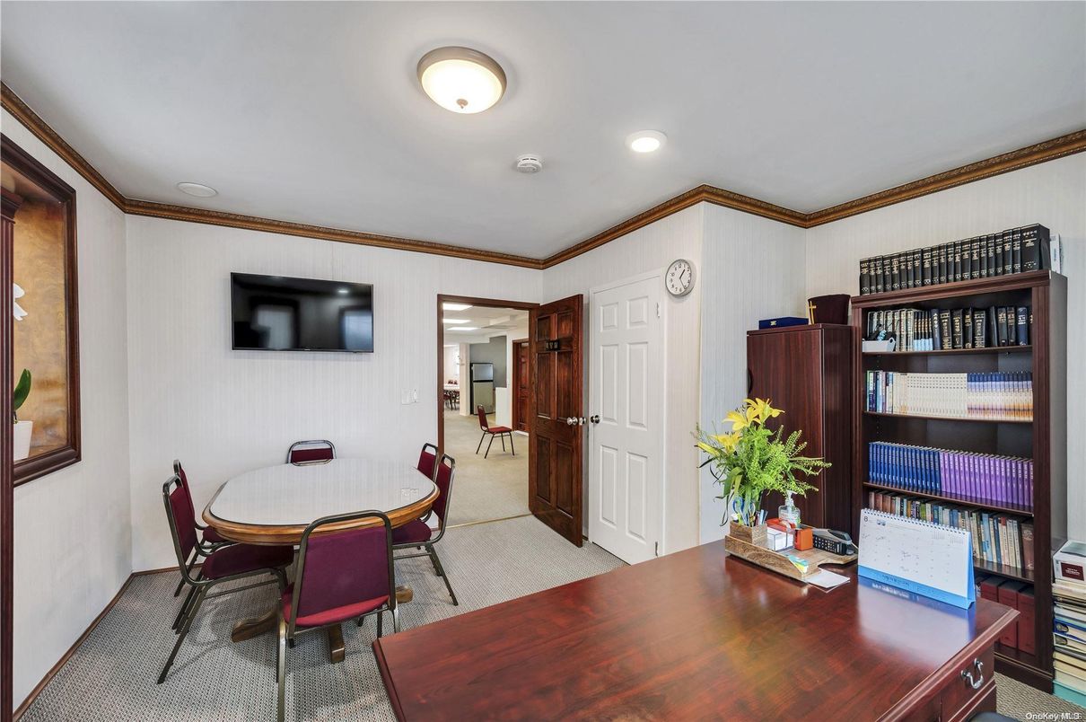 Home Office, Interior, Recessed Lighting