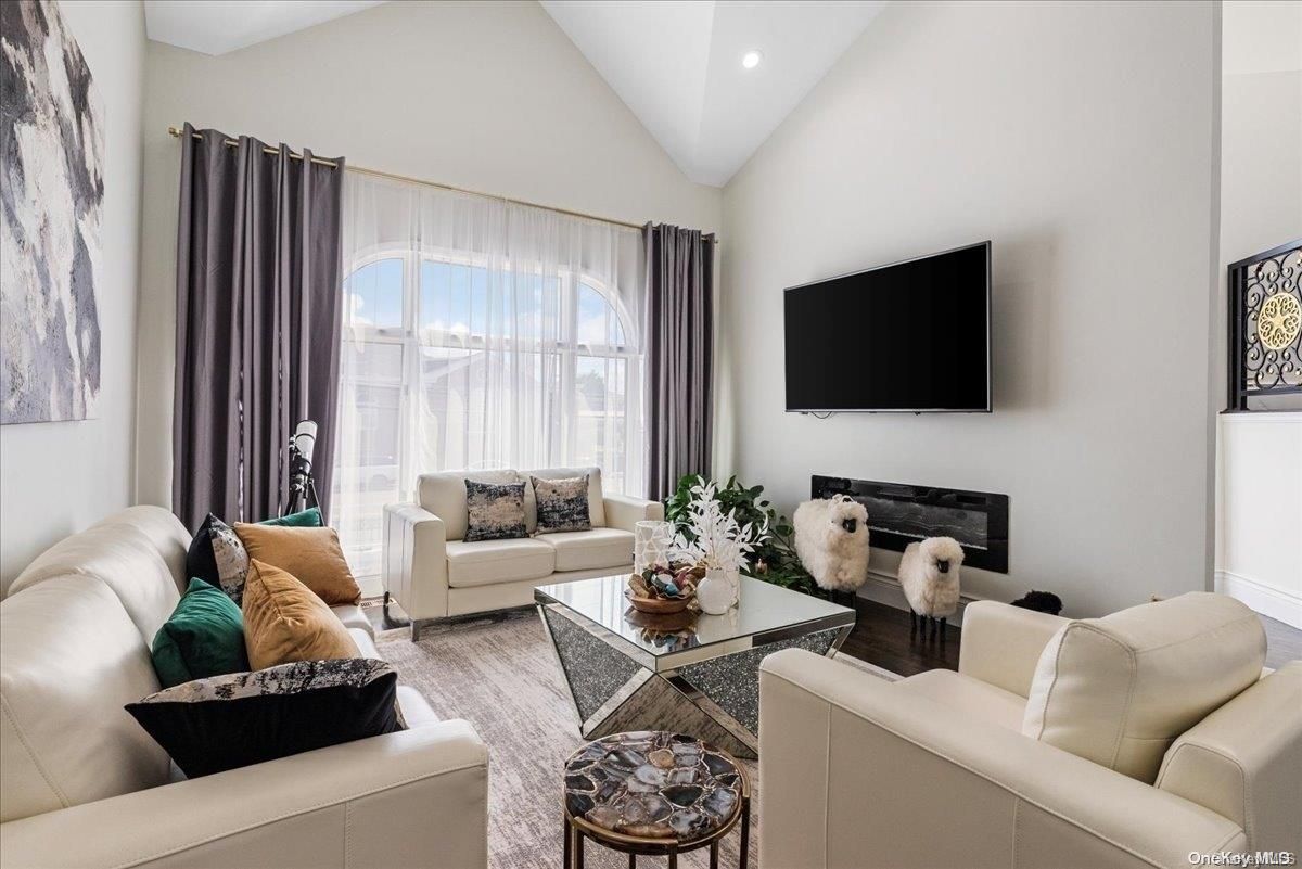 Fireplace, Interior, Living room, Recessed Lighting
