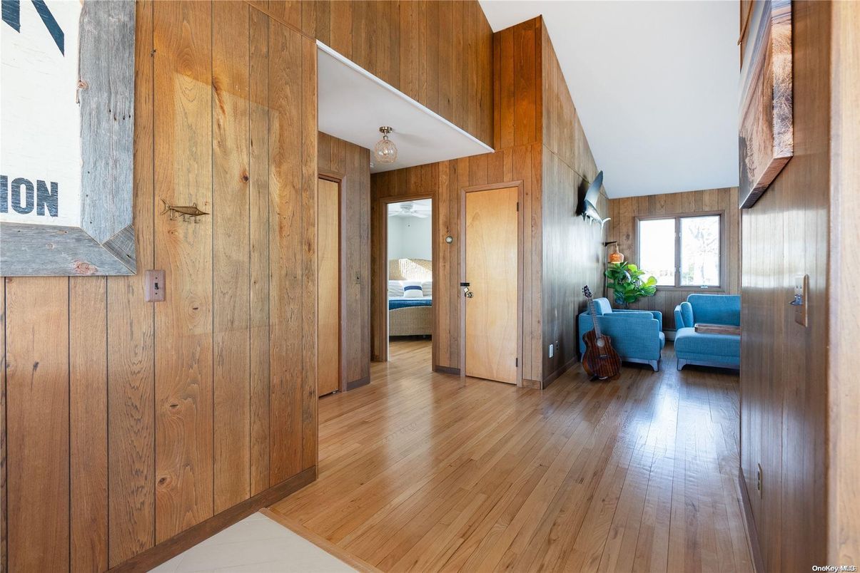 Interior, Wood Texture Flooring, Wooden Walls