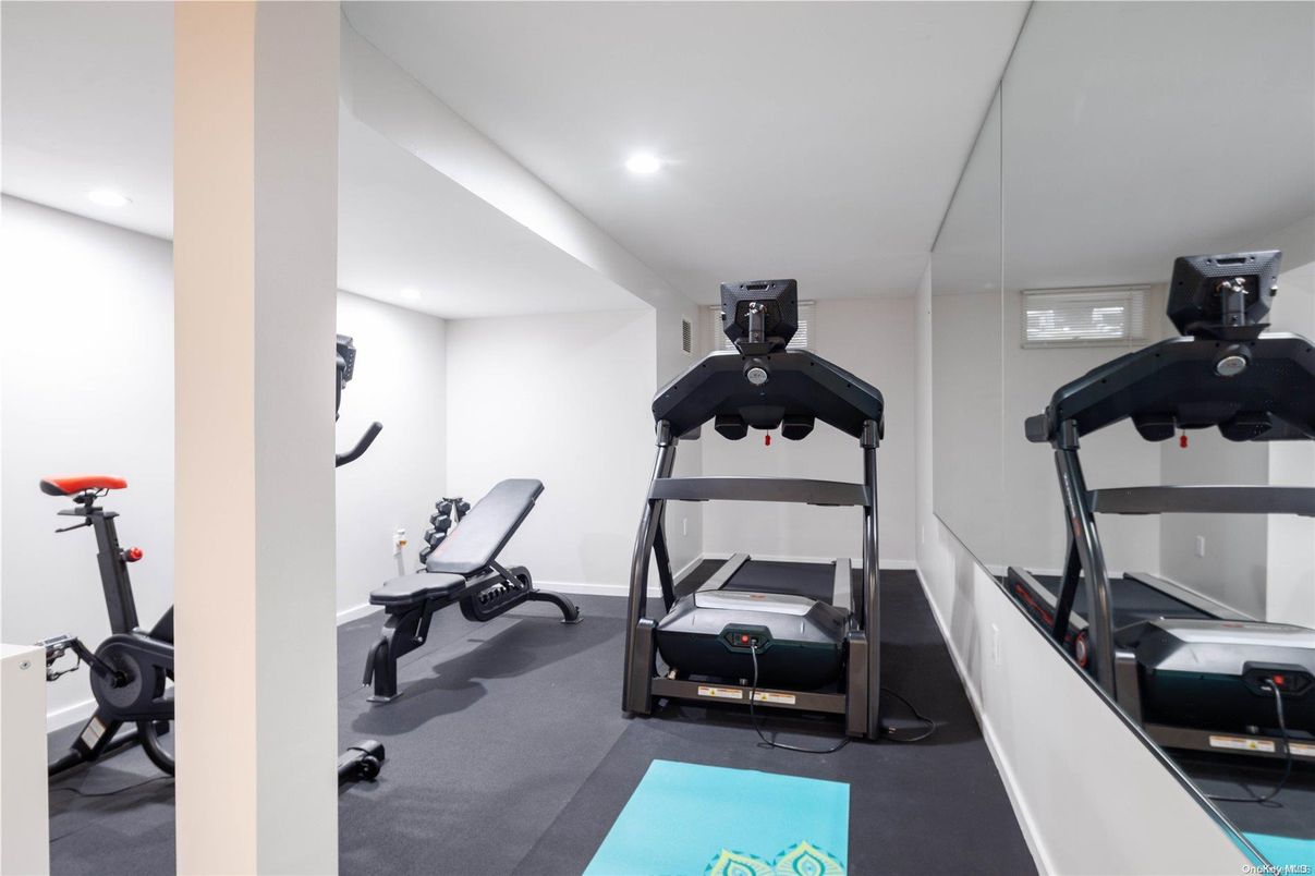Fitness Equipment, Interior, Recessed Lighting