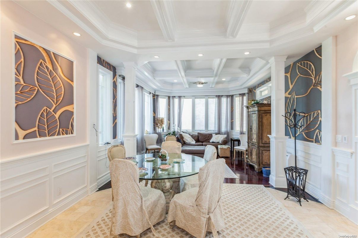 Dining room, Interior, Living room, Recessed Lighting