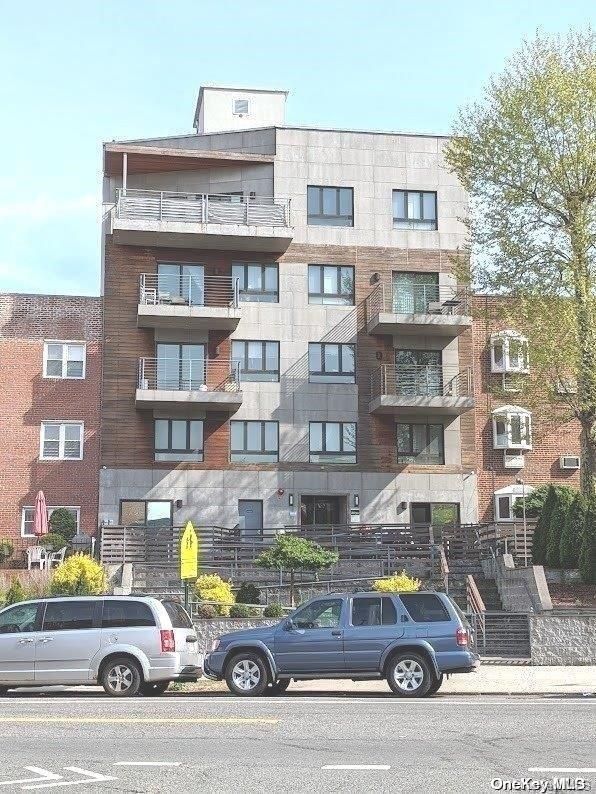 Exterior, Facade, Brick Facade, Condo Building