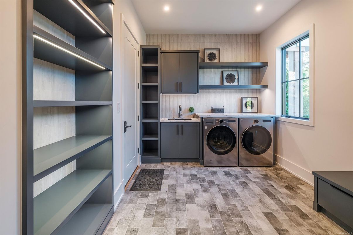 Interior, Recessed Lighting, Washer