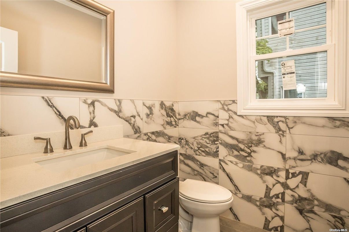Bathroom, Interior, Marble Walls
