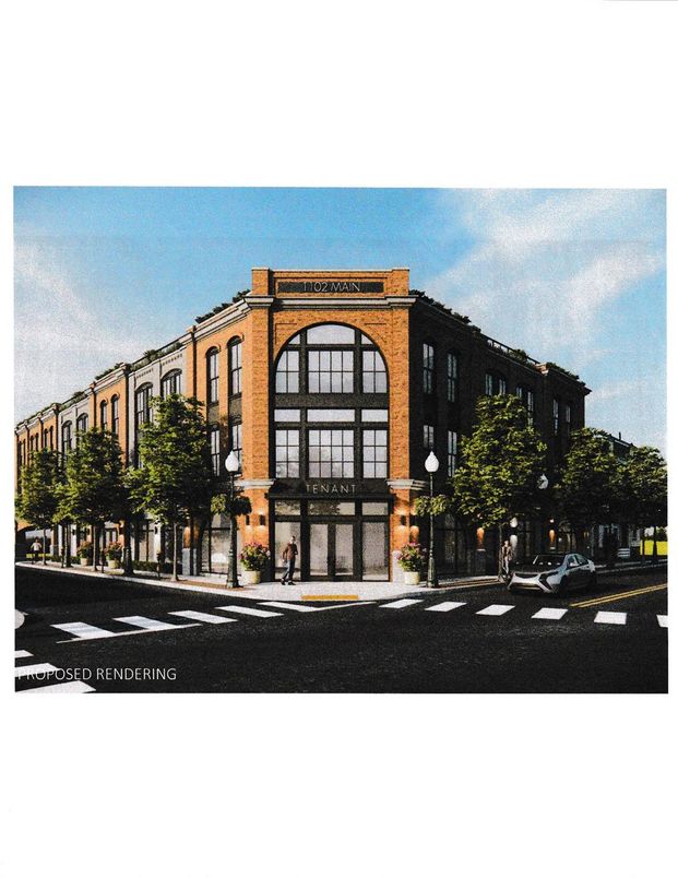 Exterior, Facade, Brick Facade, Modern