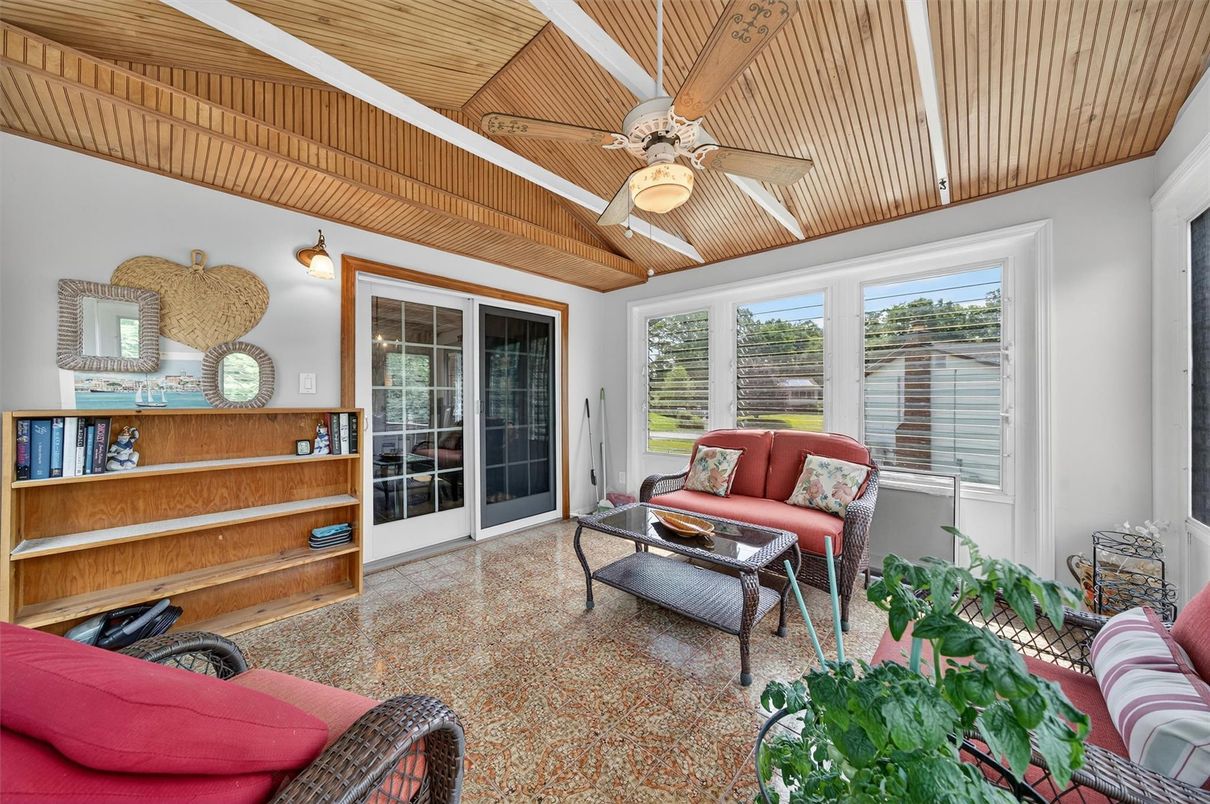 Interior, Living room, Wooden Ceilings