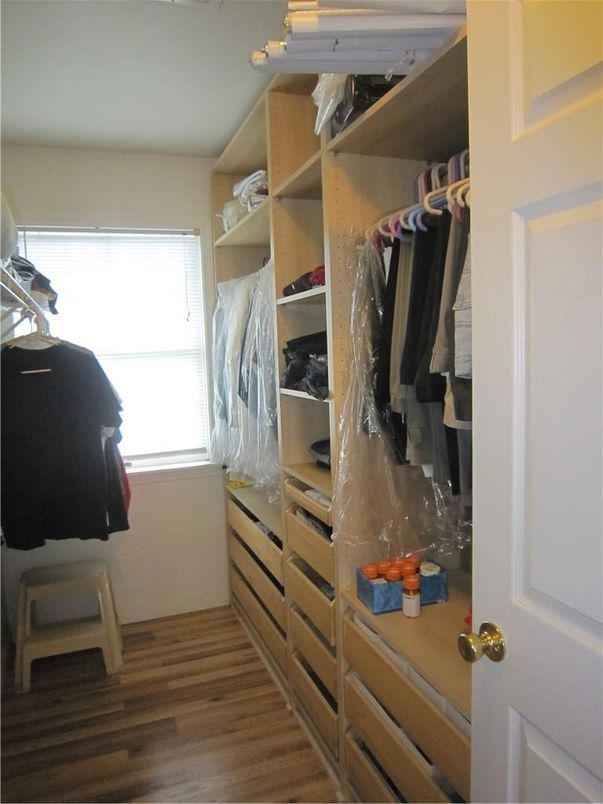 Interior, Walk-in Closets, Wood Texture Flooring
