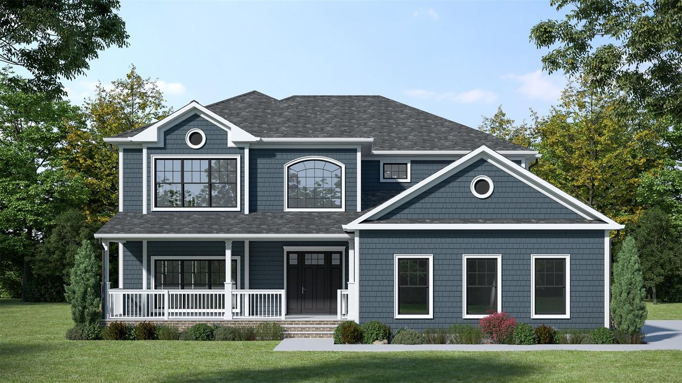 Exterior, Facade, Brick Traditional