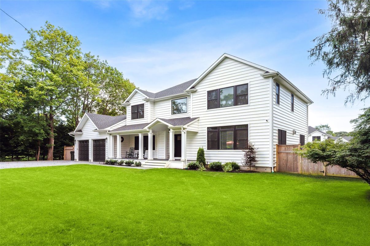 Attached, Backyard, Exterior, Facade, Farmhouse