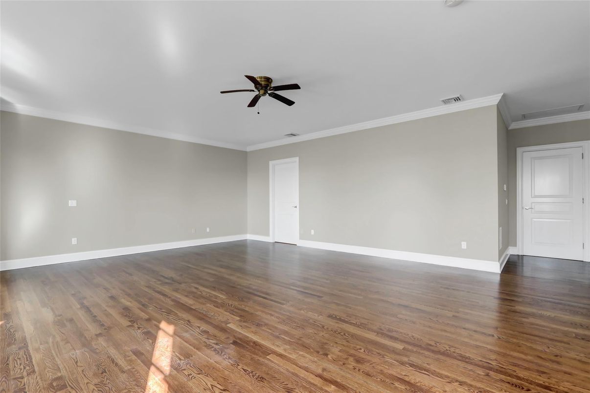 Empty room, Interior, Wood Texture Flooring