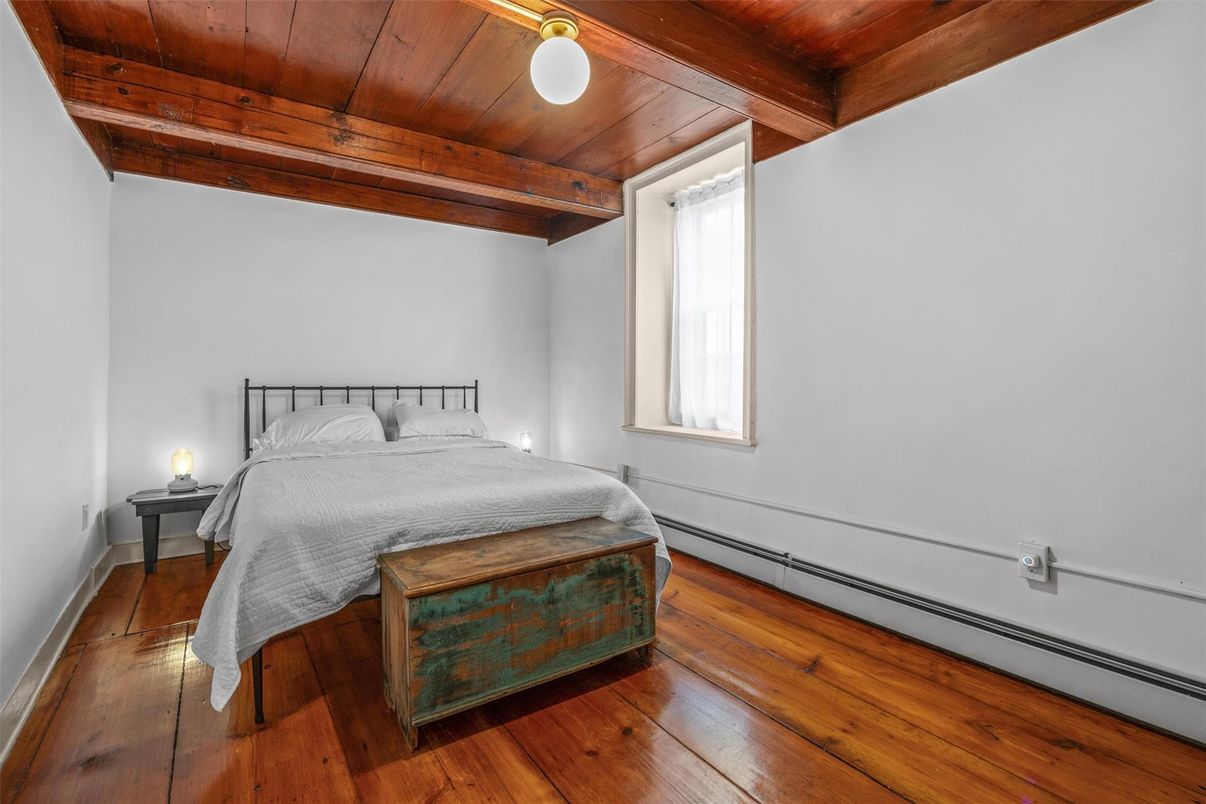 Bedroom, Interior, Wooden Ceilings, Wood Texture Flooring