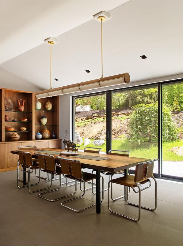 Dining room, Interior, Pendant Lights