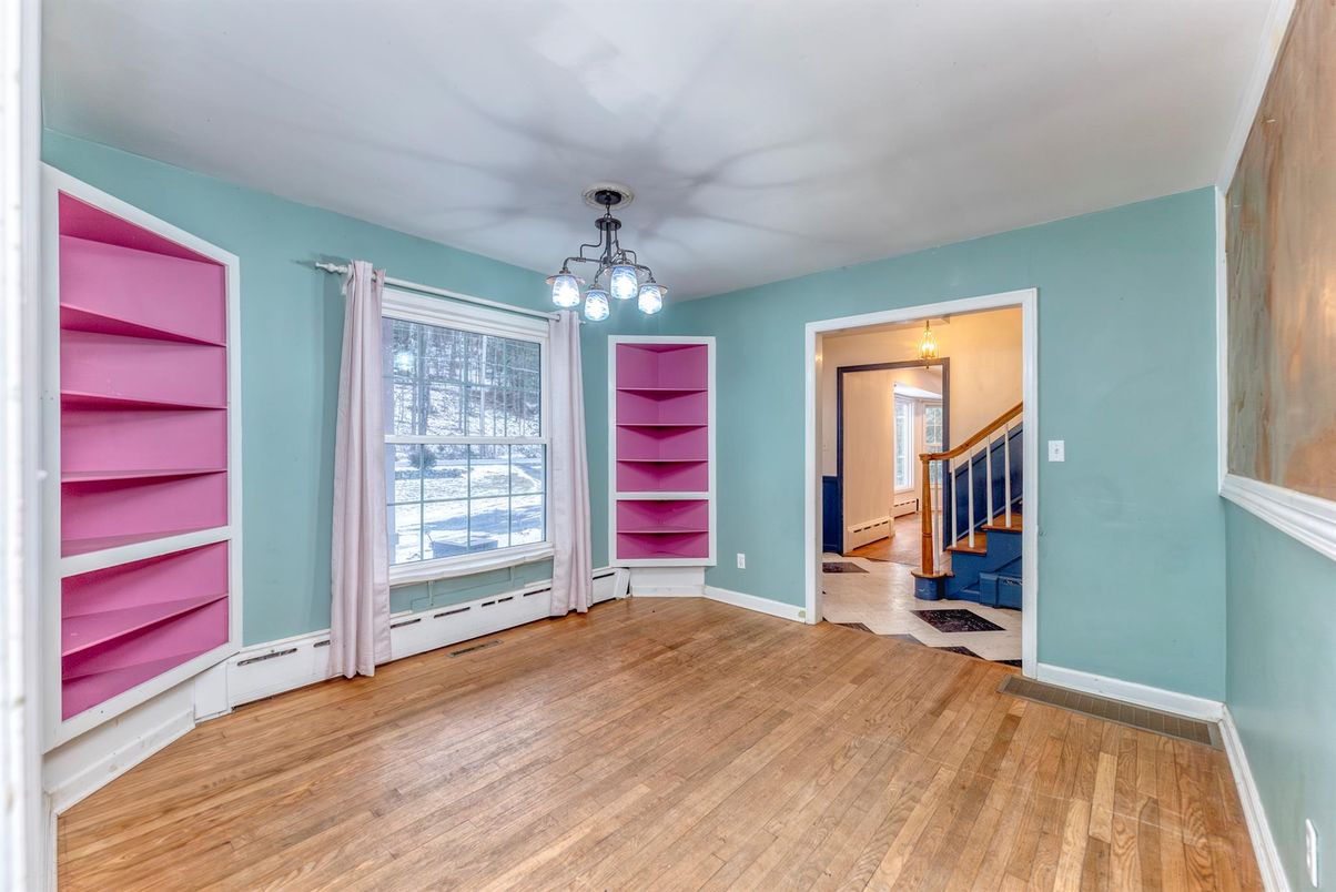 Empty room, Interior, Wood Texture Flooring