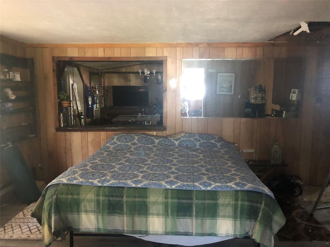 Bedroom, Interior, Wooden Walls