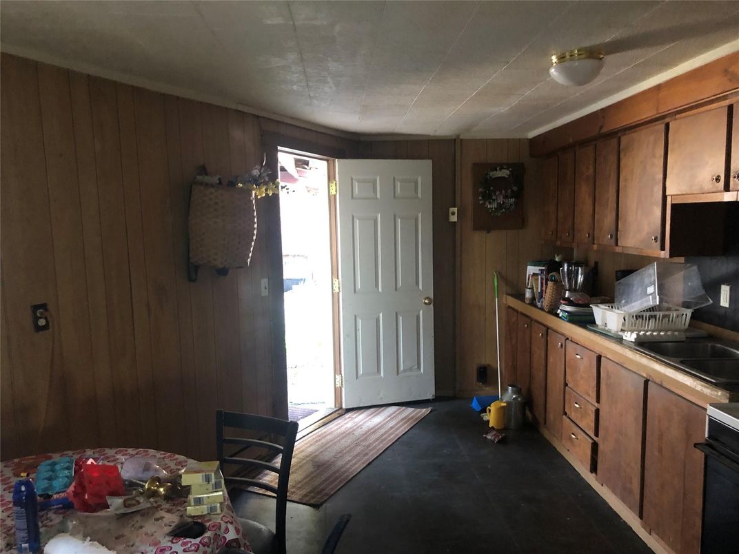 Interior, Kitchen, Wooden Walls