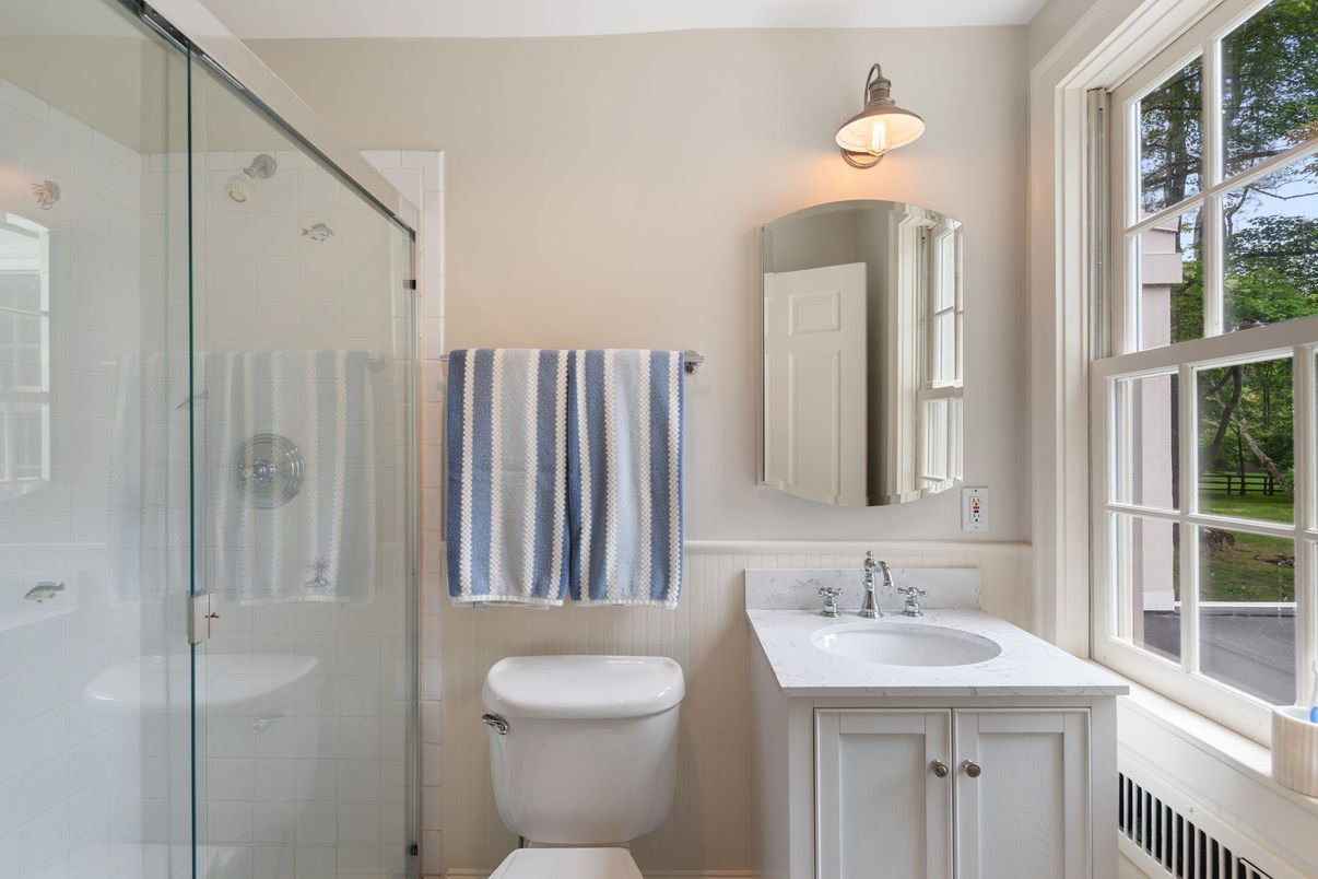 Bathroom, Glass Shower, Interior
