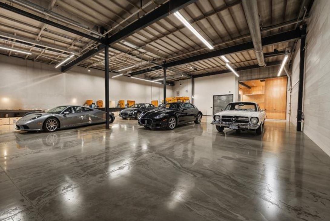 Garage, Interior, Stone Walls