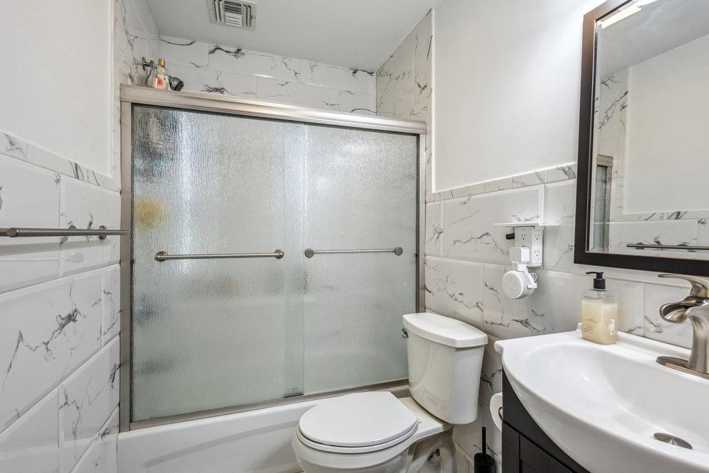 Bathroom, Glass Shower, Interior, Marble Walls