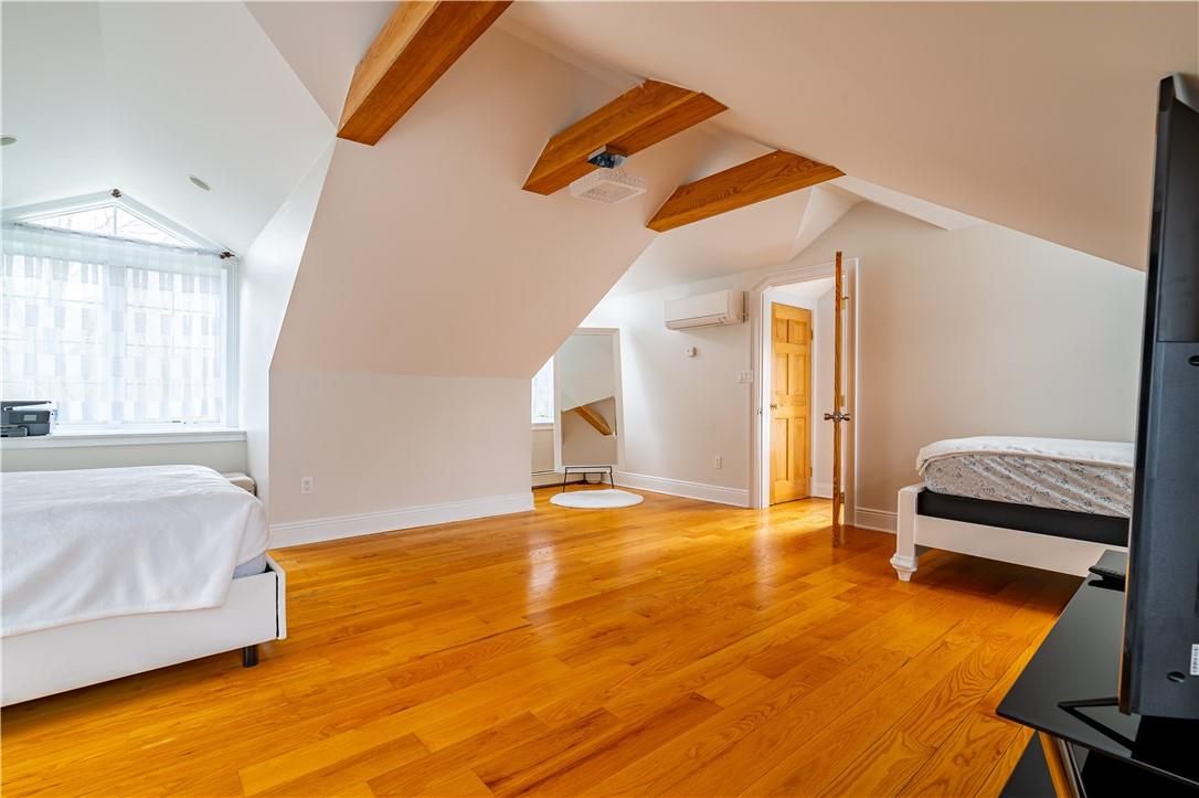 Bedroom, Interior, Wooden Beams, Wood Texture Flooring